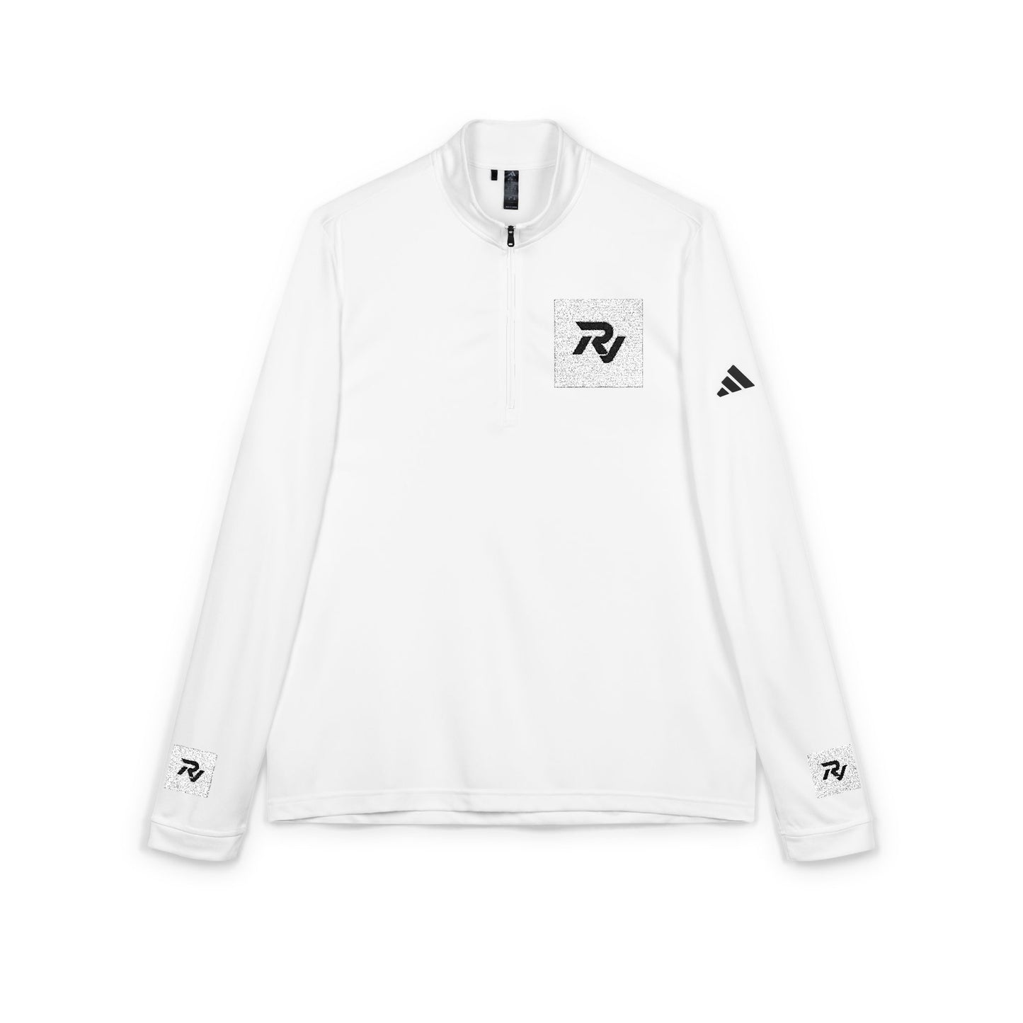 RJ Movement Quarter-Zip Pullover — Minimal Embroidered Athletic Top